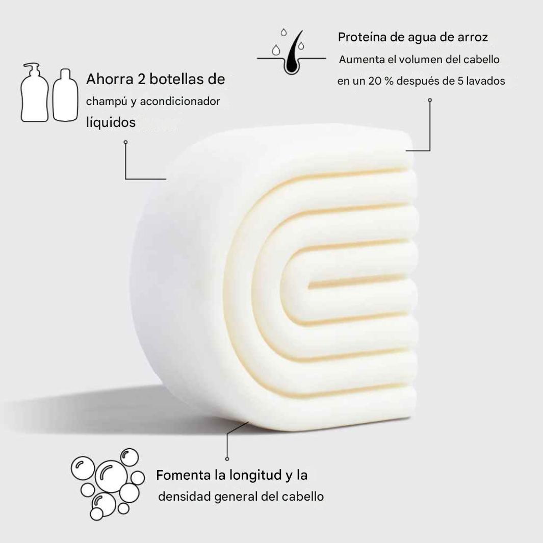 Barra  Champú y Acondicionador Agua de Arroz